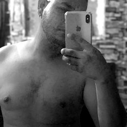 Fitness Model in Bodybuilding Pose