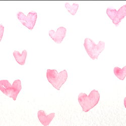 Jayella's Pink Heart Wall Art