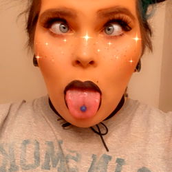 Babygirlmilano in Playful Cosplay with Tongue Out