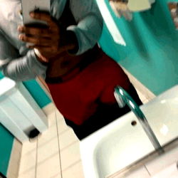 Unnamed Model in Bathroom