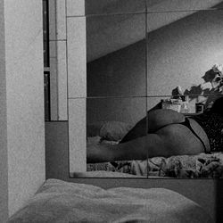 Intimate Moment in a Slovenian Bedroom