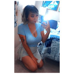 Instagram-worthy Photograph of Baby Blu Posing in Room