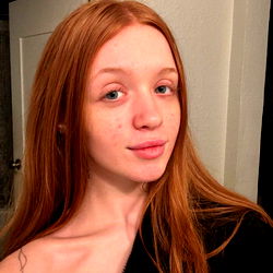 Beautiful Redhead Model Luna on OnlyFans, #1 Goth Girl