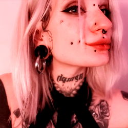 Pierced Female Model in Onlyfans