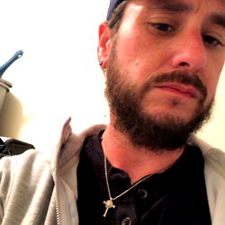 A Man in a White Hat