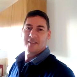 Friendly Man in Kitchen