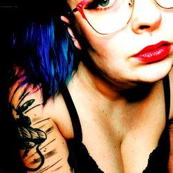 SecretMrs, a Tattooed and Pierced Model from Finland