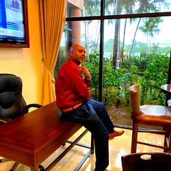 Model in a Professional Setting at West Palm Beach