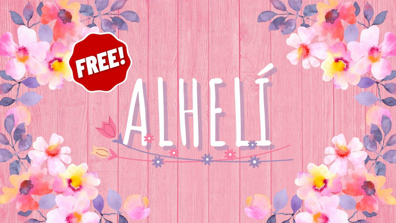 Alheli Free photo