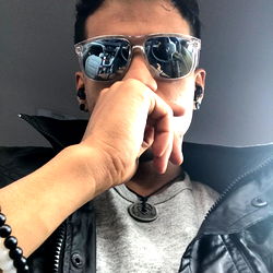 OnlyFans Model Posing in Sunglasses