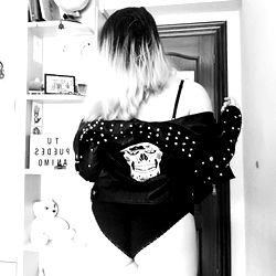 Stylish and Edgy Fashion Model