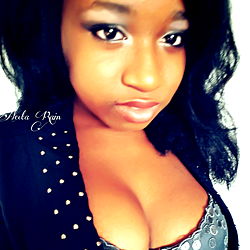 Alecta Rain, a model from the United States