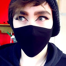 AceIsBlue in Nose Ring, Eye Shadow