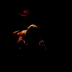 Intimate Moment in the Dark