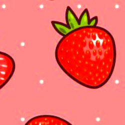 Strawberry-themed Onlyfans Model Artwork