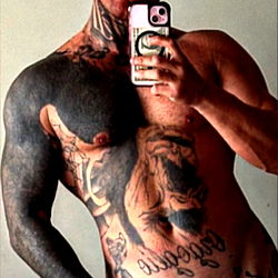 Onlyfans Model in Tattooed Fitness Shoot