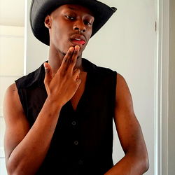 OnlyFans Model Darren, Chic in Cowboy Hat