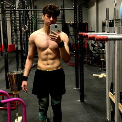 Alex in a Gym: Fitness Inspiration