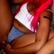 Sensual OnlyFans Model in Intimate Position