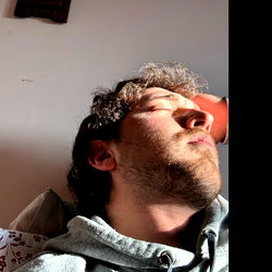 An intimate moment of tranquility and relaxation