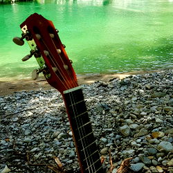 Acoustic Guitar in Natural Surroundings
