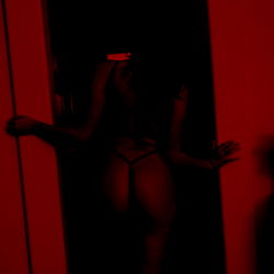Red Light, Blurred Images - The OnlyFans Model