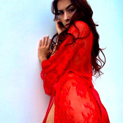 Avah, Miami Model in Racy Lingerie