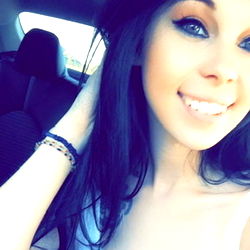 Stylish Young Woman Smiling