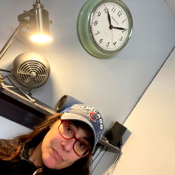 Gr8fulGurl in a Cozy Workshop