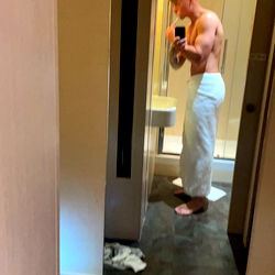 Adam Offiler in Intimate Bathroom Scene