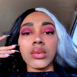 OnlyFans Model Ace Insanity with Pink Hair