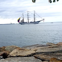 Sailing Ship on the Ocean
