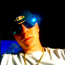 Man with Hat and Sunglasses