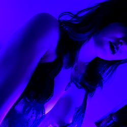 Aurora Minx: Enchanting Purple Aura