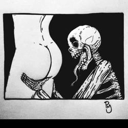 Artistic Sketch of a Model