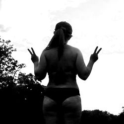 Amberr on OnlyFans: Black and White Photoshoot