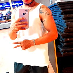 Fitness Enthusiast in Black and White