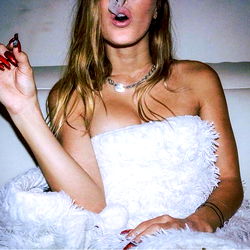 Sensual Model Posing in Lingerie for OnlyFans