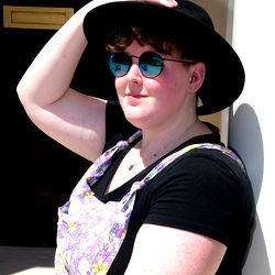 Fawna Belle in a Casual Outfit