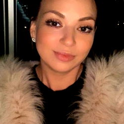 Hilda Lundblad Poses in a Luxurious Setting