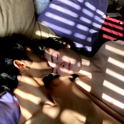 Intimate Moment in a Cozy Bedroom