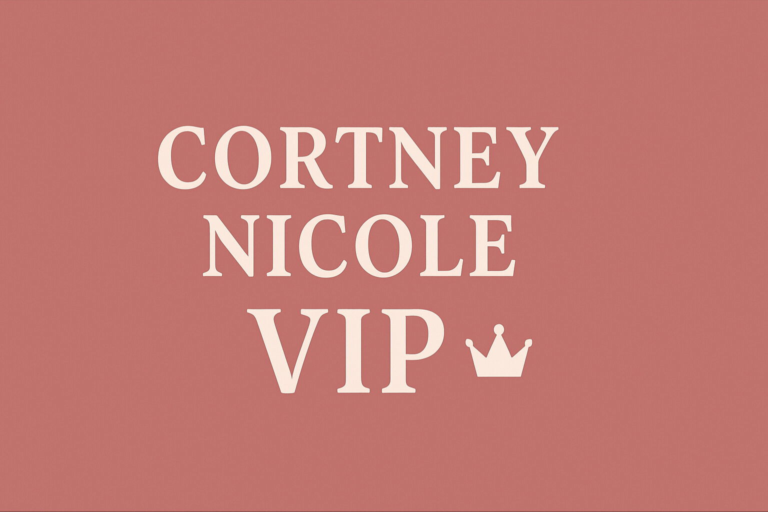 CortneyVIP photo