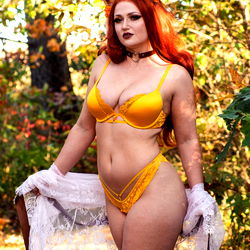 Dress up Doll: A Captivating OnlyFans Model in a Whimsical Photoshoot