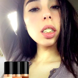 Flirty Siren Promoting Makeup Line