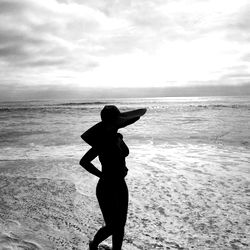 Alter Ego at Sunset on the Beach