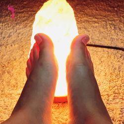 A Feet Teacher's Relaxation Time