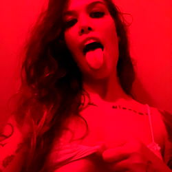 Aneesa Carter: Montreal Model Showcasing Her Shirtless Pose