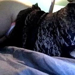 Seductive Model Posing on Bed