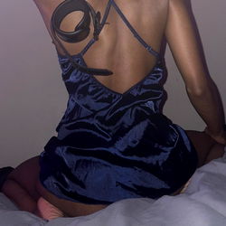 OnlyFans Model Diamond and Jay in Velvet Dress