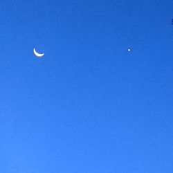A Clear Blue Sky Over London with Green Model Name